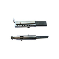 Set 2 perii cărbune cu suport metalic motor mașină de spălat - 12,5x5x32 mm