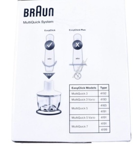 Bol complet tocător MQ30 pentru blender Braun Original AX22110062