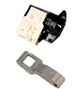 Închizător + cioc mâner ușă hublou LG Echivalent MFG62579001 EBF61315801