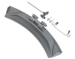 Mâner Clapetă Hublou Argintiu Electrolux AEG Original 4055484085 | LexService.ro