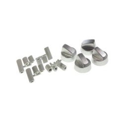 Set butoane aragaz, culoare gri