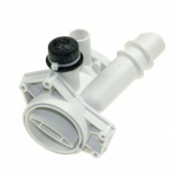 Carcasă, corp filtru pompă mașină de spălat Candy, Hoover Original 49002227