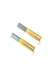 Set 2 perii cărbune motor mașină de spălat Arctic 13,5x5x32 mm cu suport metalic