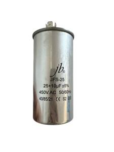 Condensator motor 25µF + 10µF 450V AC aer condiționat JB Capacitors | LexService.ro
