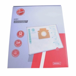 Set 4 saci pentru aspirator Hoover H91 Original 35602735 | H-ENERGY 250