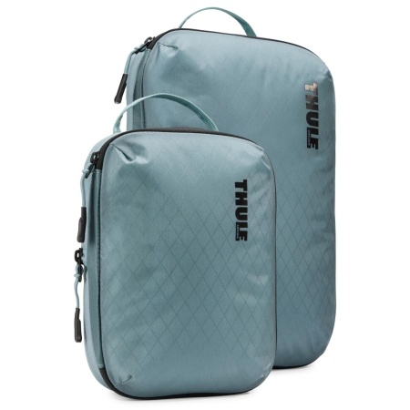 Set saculeti de depozitare Thule Compression Packing Cube mic + mediu, albastru