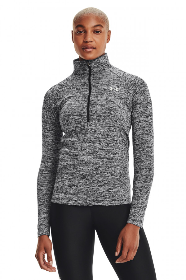 Bluza Under Armour pentru Femei New Tech 1/2 Zip - Twist 1320128_001
