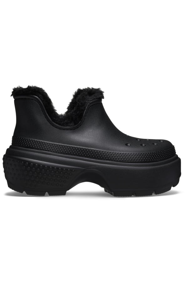 Ghete Crocs pentru Femei Stomp Lined Shorty Boot 210673_060