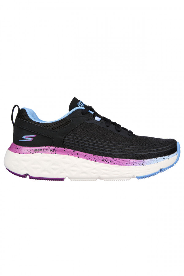 Pantofi de alergat Skechers pentru Femei Max Cushioning Delta - Sunny Road 129118_BKBL
