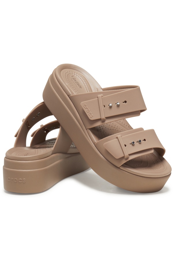 Platforme Crocs pentru Femei Brooklyn Low Wedge Sandal W 207431_2Q9