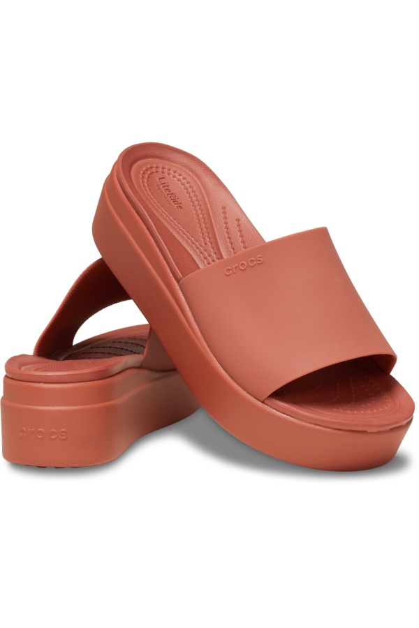 Platforme Crocs pentru Femei Brooklyn Slide 208728_2DT