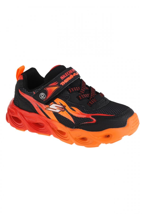 Pantofi sport Skechers pentru Copii Thermo Flash - Heat-Flux 400103L_BKRD