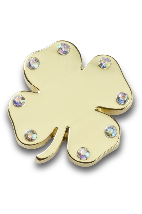 Insigna Jibbitz Crocs Unisex Bling Clover 10013012