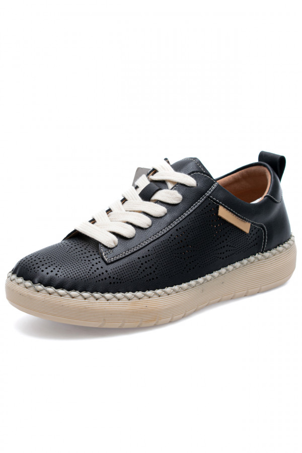 Pantofi casual Pass Collection pentru Femei Summer Shoe Lth J8J840013_A01-N