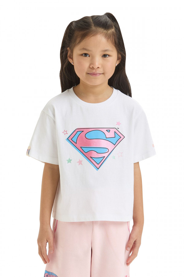 Tricou Diadora pentru Copii Jg.T-Shirt Ss Supergirl 502.180443_20002