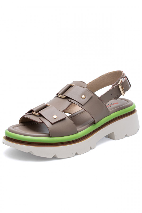 Sandale Pass Collection pentru Femei Summer Sandal Lth H3DL40004_BB2-N