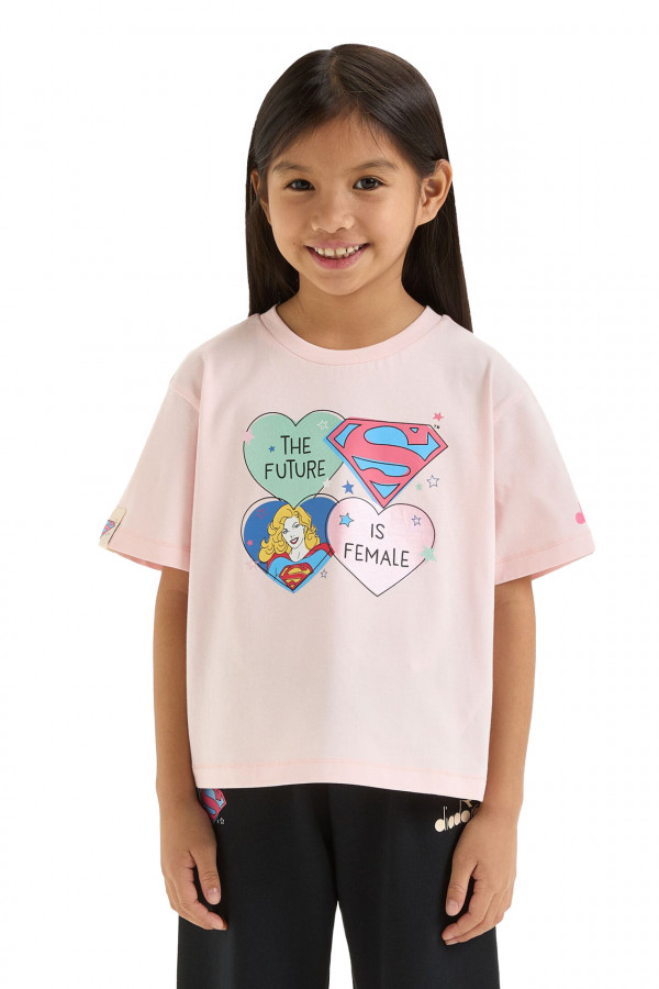 Tricou Diadora pentru Copii Jg.T-Shirt Ss Supergirl 502.180443_50207