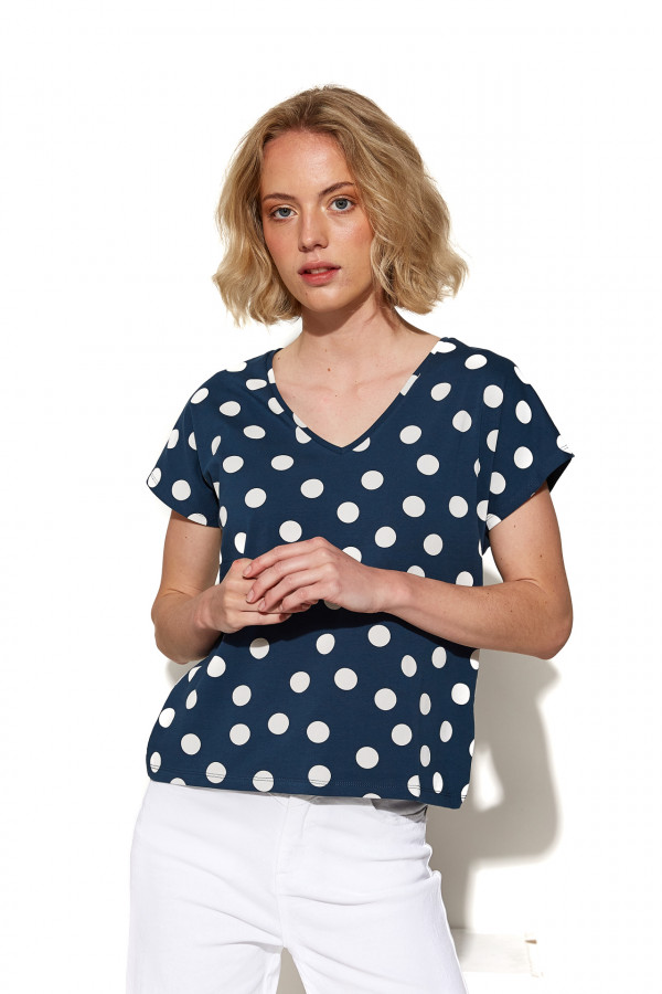 Tricou Mdm pentru femei Polka Dot T-Shirt 44208305_522