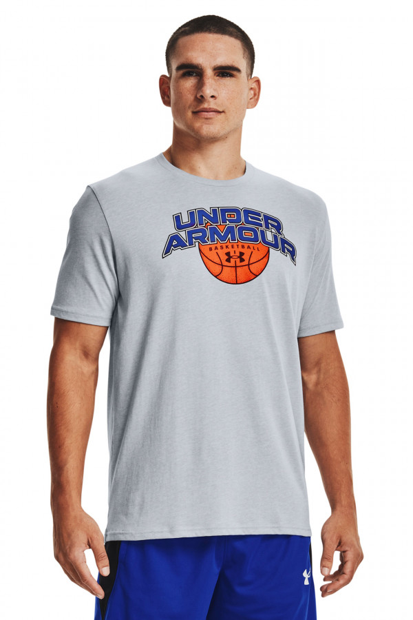 Tricou Under Armour pentru Barbati Ua Bball Branded Wrdmrk Ss 1370233_011