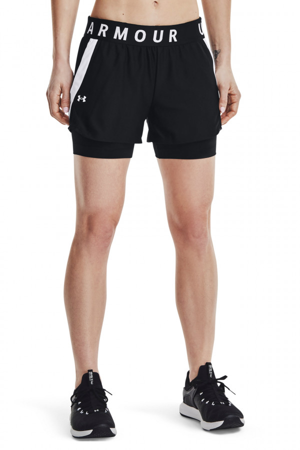 Pantalon scurt Under Armour pentru Femei Play Up 2-In-1 Shorts 1351981_001