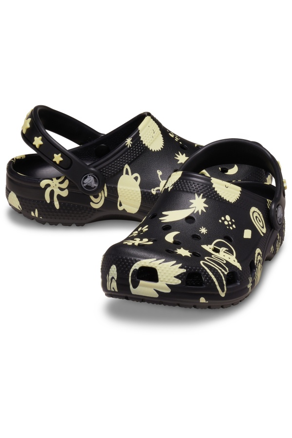 Saboti Crocs Unisex Classic Glow Space Clog K 210355_001