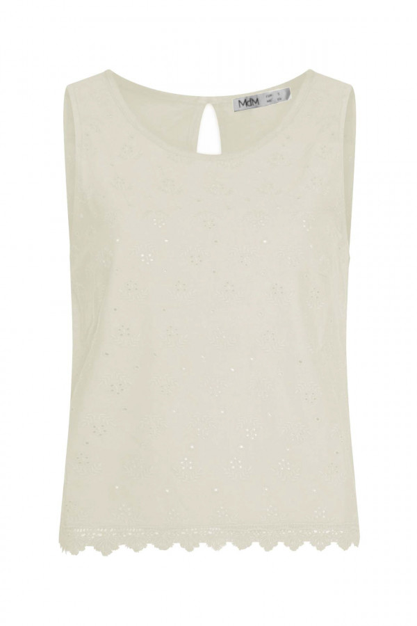 Tricou Mdm pentru Femei Openwork Knit Top 64246851_101