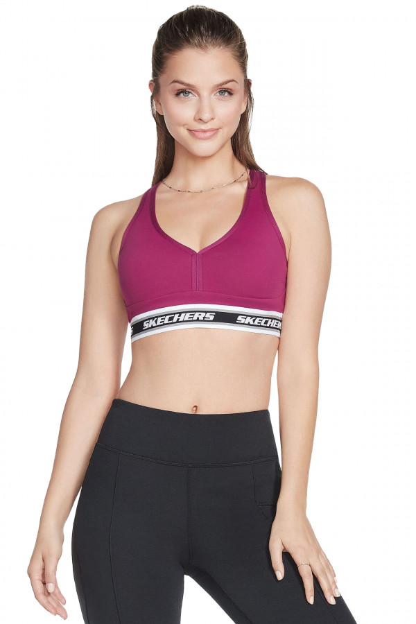 Bustiera Skechers pentru Femei Go Walk Jacquard Bra W3BR90_MAG