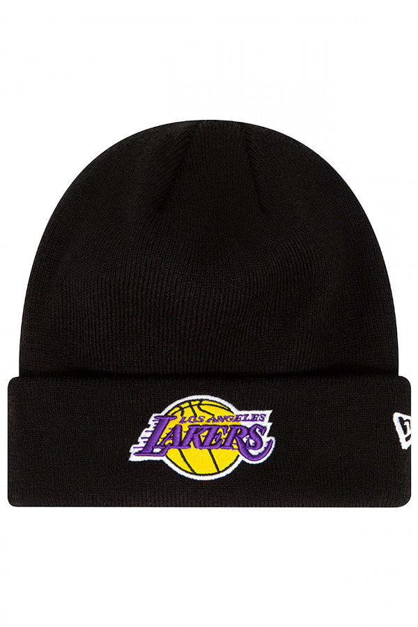 Fes New Era pentru Barbati Essential Cuff Beanie Los Angeles Lakers Hat 6034885_6