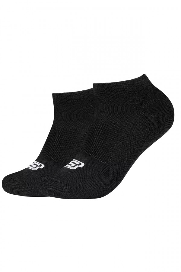 Sosete Skechers Unisex 2Ppk Basic Cushioned Sneaker Socks SK43024_9999