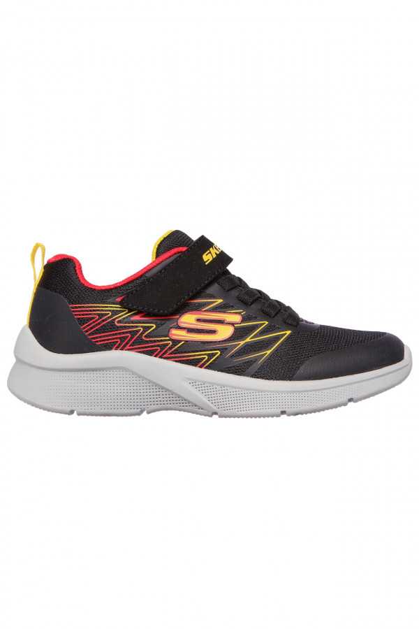 Adidasi Skechers pentru Copii Microspec Texlor 403770L_BKRD