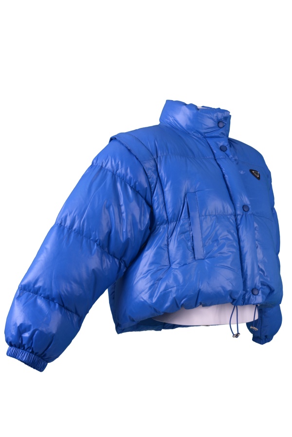 Geaca Mochy din Poliester pentru Femei D9516_ALBASTRU