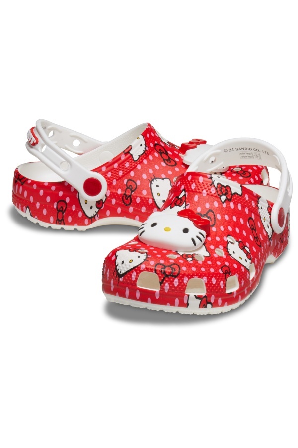Saboti Crocs Unisex Classic Hello Kitty Red Clog K 210576_90H