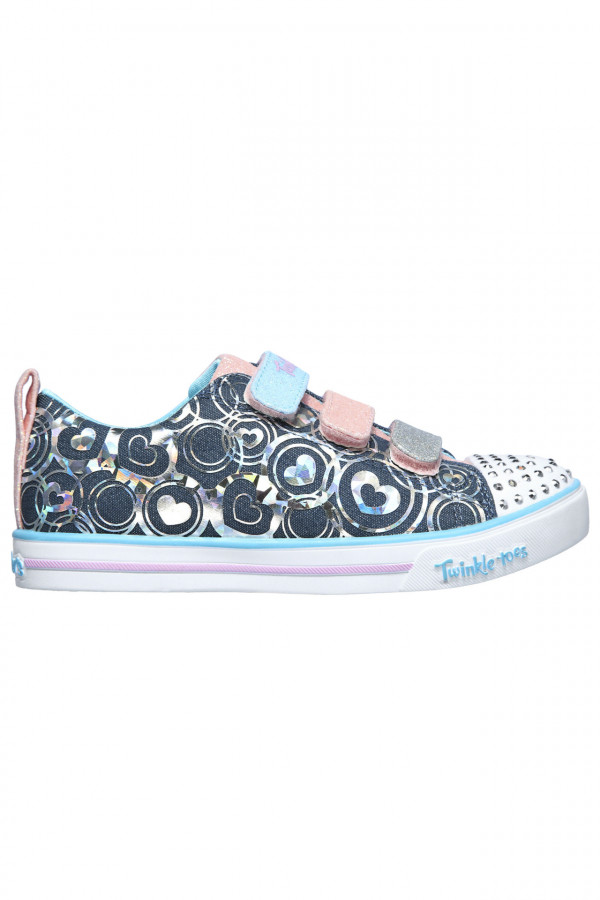 Tenisi Skechers pentru Copii Sparkle Lite Heartsland 314753L_DMLT