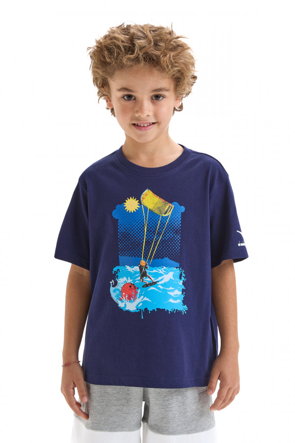 Tricou Diadora pentru Copii Jb. T-Shirt Ss Bounce 102.179336_60062