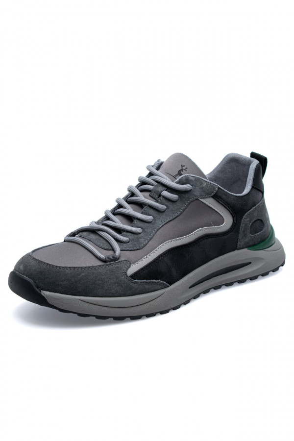 Pantofi sport Caribu pentru Barbati Sport Shoe Lth/Cvs X5X640003_A14-Z
