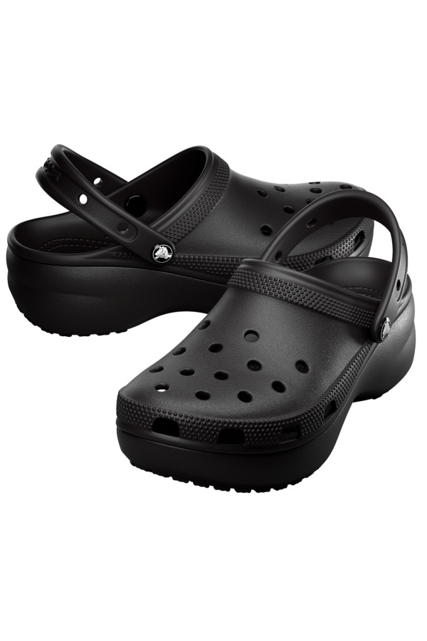 Saboti Crocs pentru Femei Classic Platform Clog W 206750_001