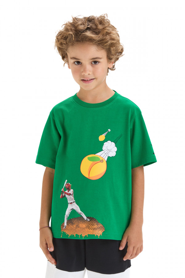 Tricou Diadora pentru Copii Jb. T-Shirt Ss Bounce 102.179336_70459