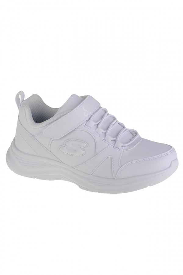 Pantofi sport Skechers pentru Copii Glimmer Kicks - School Struts 81445L_WHT