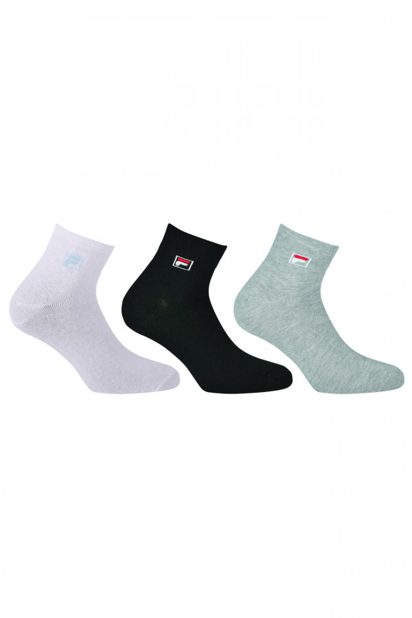 Sosete Fila Unisex Quarter Plain Socks 3Pk F9303_700