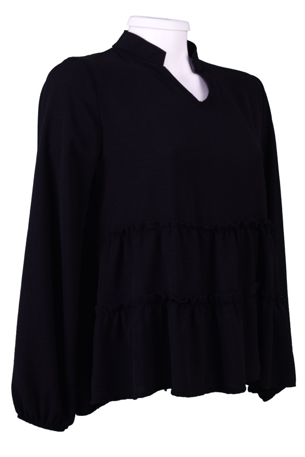 Bluza Rlinea din Poliester pentru Femei 20879_NEGRU