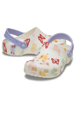 Saboti Crocs Unisex Classic Butterfly Graphic Clog Kids