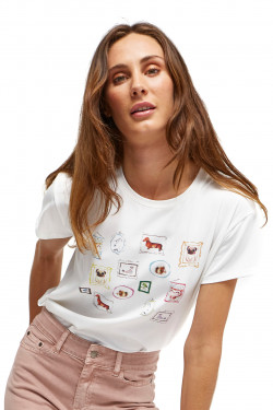 Tricou Mdm pentru femei Animal T-Shirt 44217112_100