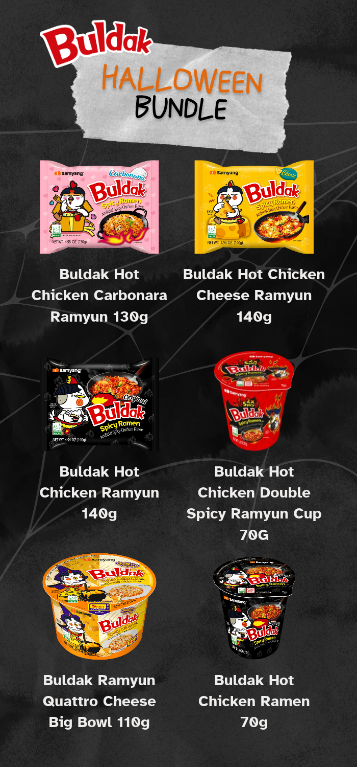 Produse Buldak Halloween Bundle
