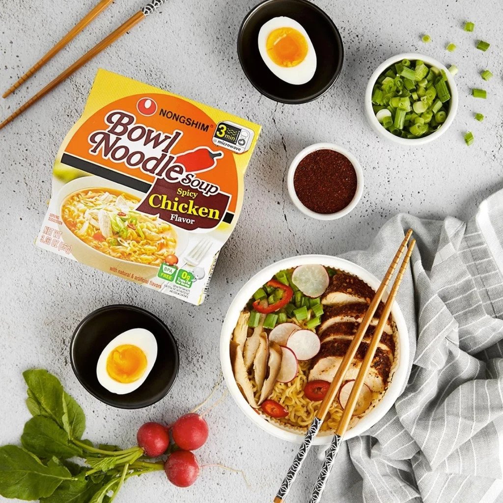 Nongshim Bowl Noodle Spicy Chicken 100g 