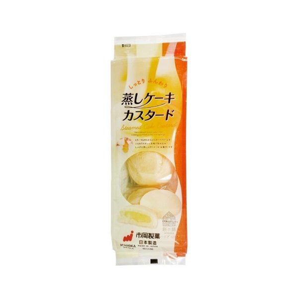 Ichioka Seika Steamed Cake Custard Flavor 160g