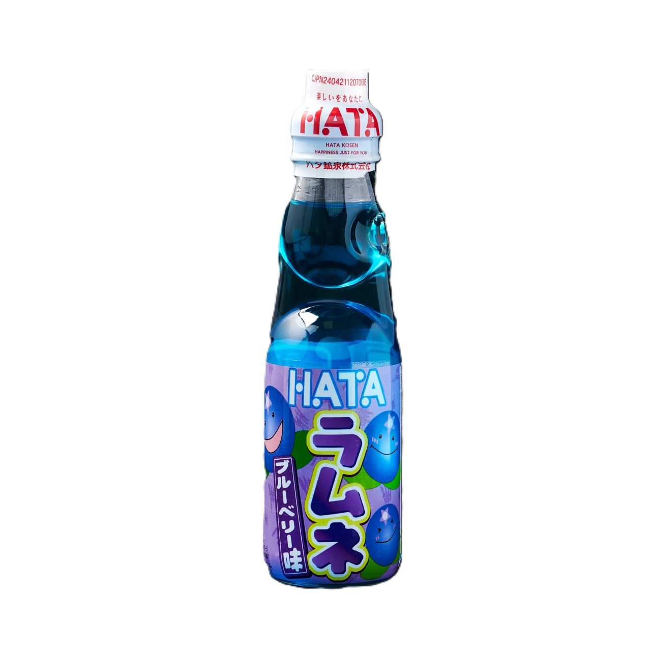 Hatakosen Ramune Blueberry Soda 200ml