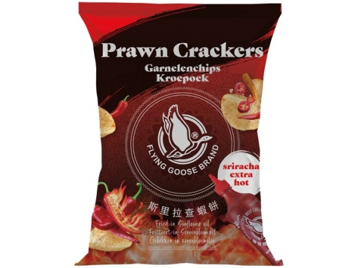 FG Sriracha Prawn Crackers Extra Hot 80g