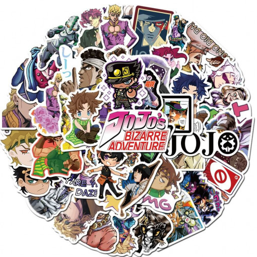 JoJo's Bizarre Adventure Stickers (50pcs)
