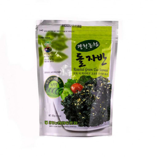 KR NH Roasted Green Tea Laver Flake 50g
