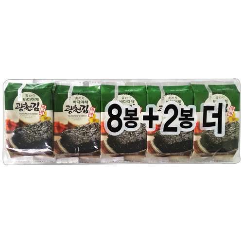 Kwangcheon Dried Seaweed 50g (5gx10) (alge prajite)